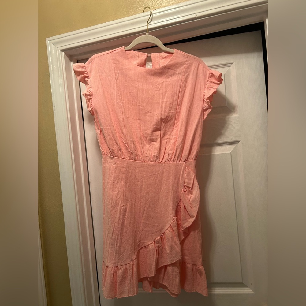 Pink Ruffle Dress